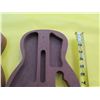 Image 2 : Qty 2 Wooden Ukulele Bodies 11"L
