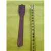 Image 2 : Wooden Ukulele Neck Single Piece of True Honduras Mahogany CNC  14"L