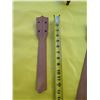 Image 2 : Wooden Ukulele Neck Single Piece of True Honduras Mahogany CNC  14"L