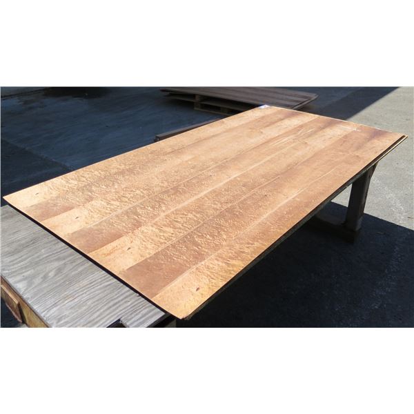 Hawaiian Koa Birdseye Curly Log #158  – 1mm Phenolic Backed Veneer Sheet 4’x8'