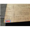 Image 2 : Hawaiian Koa Curly Log #100  1/4” Thick (5.5mm) Lauan Backed Veneer Sheet 4’x8'