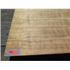 Image 2 : Hawaiian Koa Curly Log #100  1/4” Thick (5.5mm) Lauan Backed Veneer Sheet 4’x8'