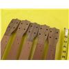 Image 2 : Qty 5 Wooden Ukulele Necks Single Pieces of True Honduras Mahogany CNC  12"L