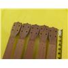 Image 2 : Qty 5 Wooden Ukulele Necks Single Pieces of True Honduras Mahogany CNC  12"L