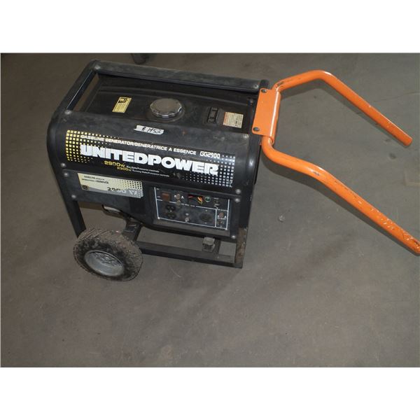 United Power Gas Powered generator