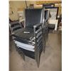 Image 1 : 15 Black Stacking Chairs