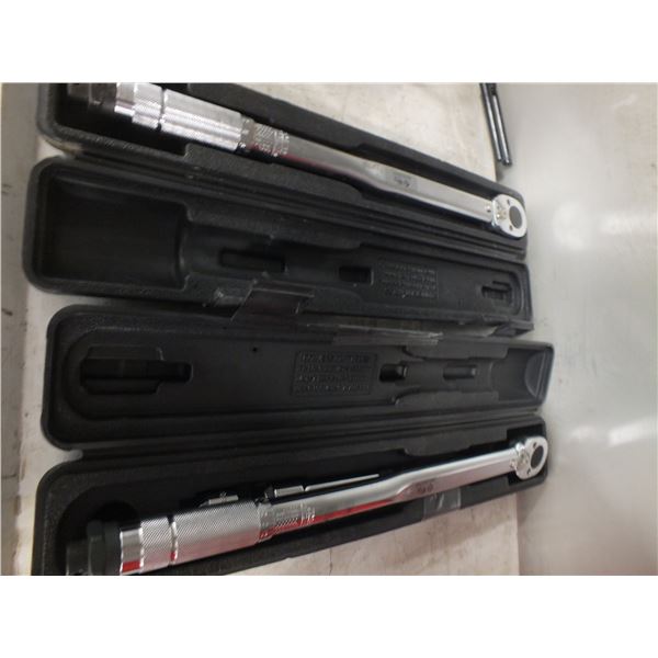 Two 1/2" Torque Wrenches