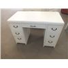 Image 3 : White Desk w/ 2 End Tables