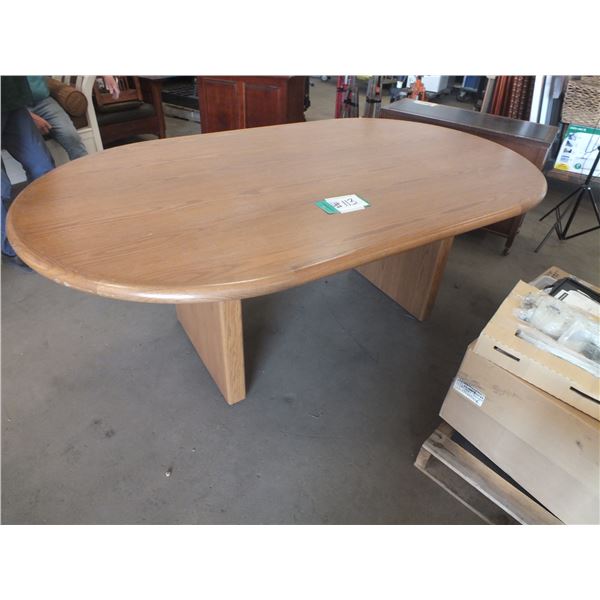 Boardroom Table w/ 3 Stools / 2 Chairs