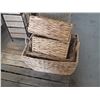Image 1 : 5 Wicker Baskets