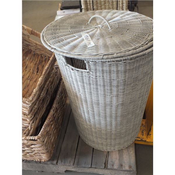 2 Wicker Baskets