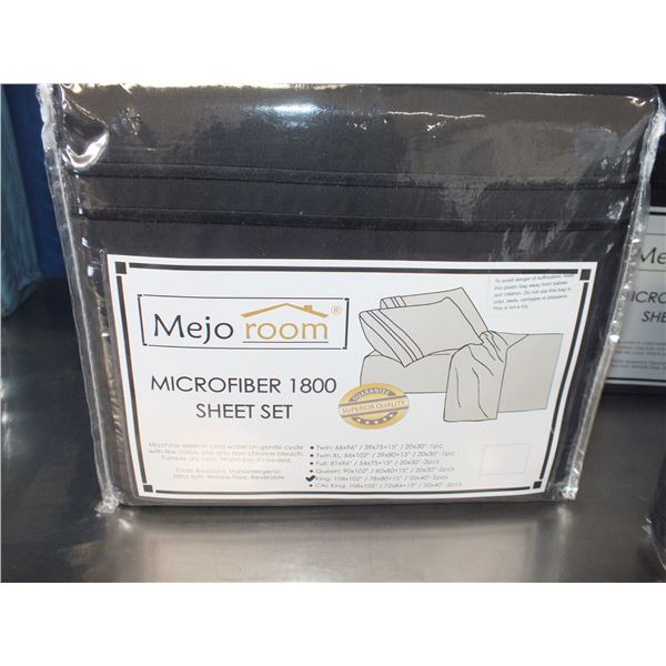 Black King Sized Bed sheets