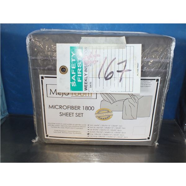 Grey King Sized Bed Sheets