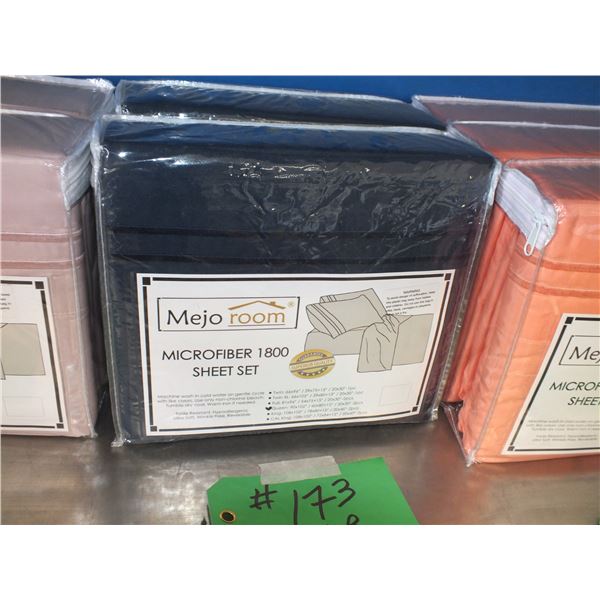 Dark Blue Queen Sized Bed Sheets