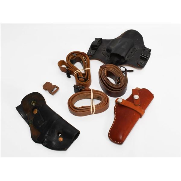 Leather goods lot! Holsters, and Slings