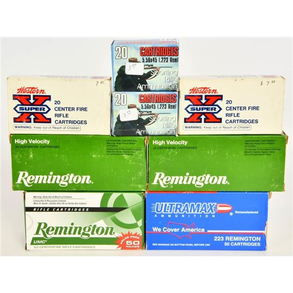 220 Rounds Of .223 Rem Ammunition