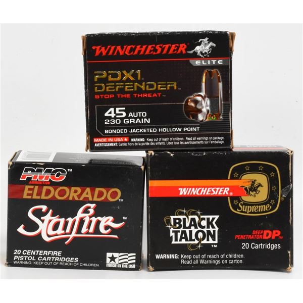 60 Rounds Of .45 ACP Ammunition