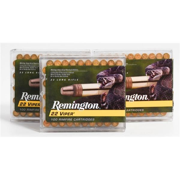 300 Rounds Of .22 LR Viper Ammunition