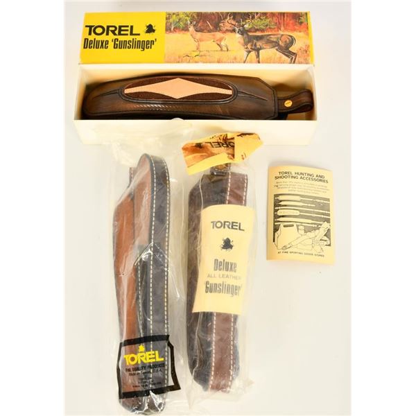 (3) NIP Torel Deluxe Leather Gunslinger