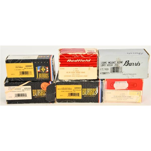 Various Scope Rings- Burris and Redfield