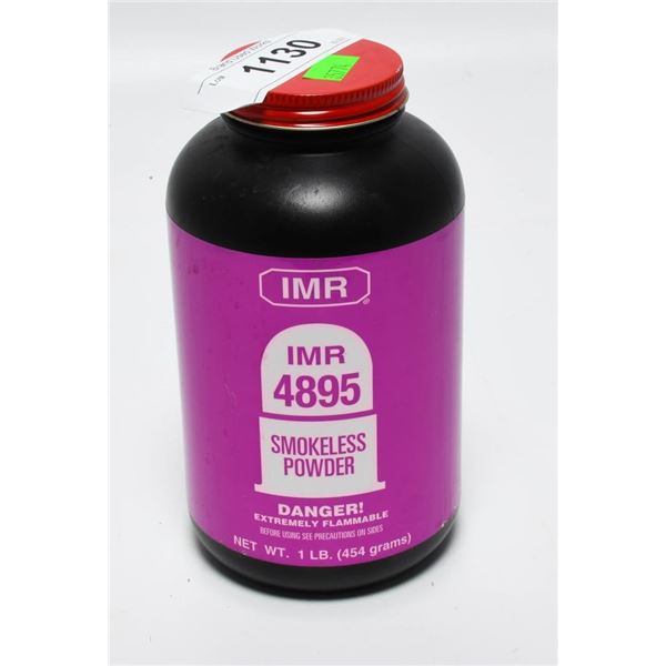 IMR Powder 4895 Rifle Powder 1 lbs
