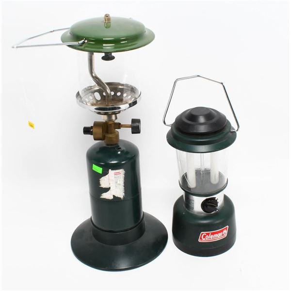 2 Coleman Portable Camping Lantern