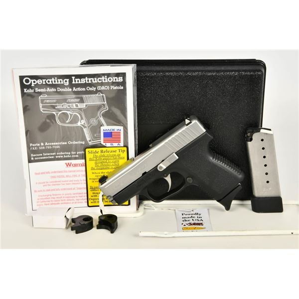 Kahr PM9 Semi Auto Carry Pistol 9MM