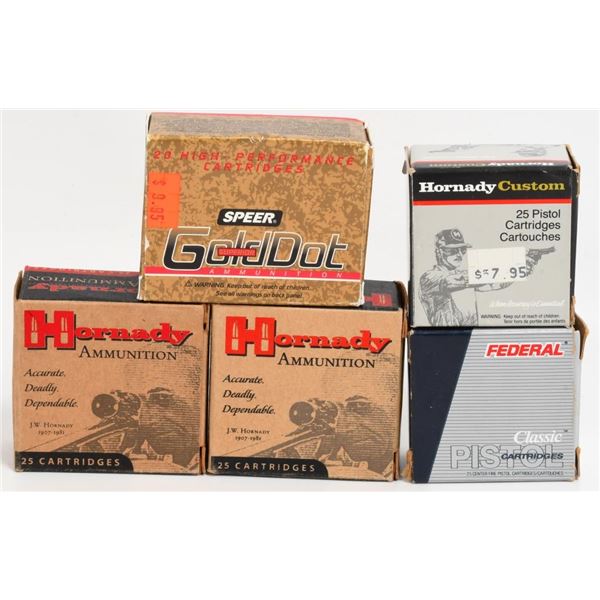 117 Rounds Of .25 ACP Ammunition