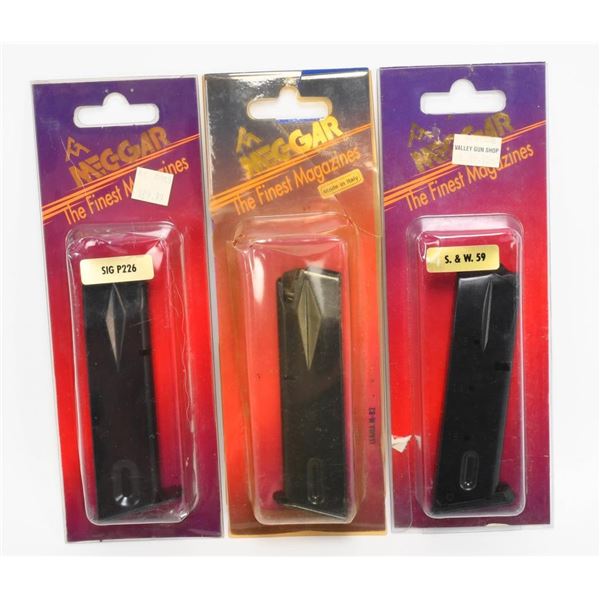 (3) MEC-GAR various Magazines NOS