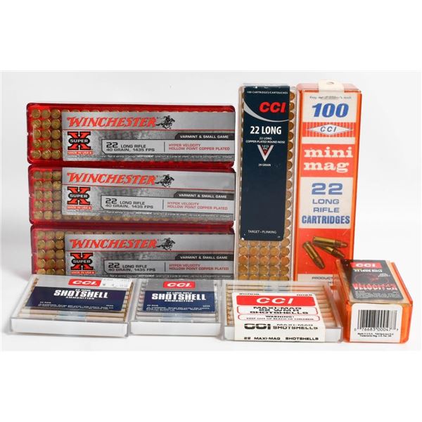 610 Rounds Of .22 Long Rifle Ammunition