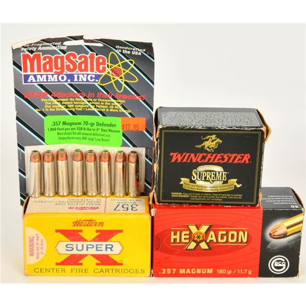 102 Rounds Of .357 Magnum Ammunition