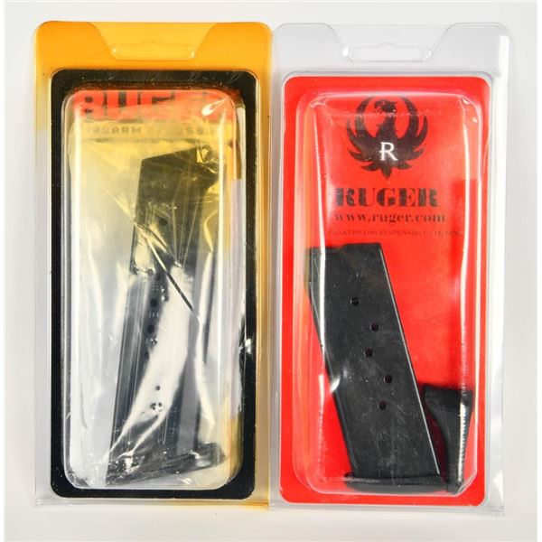 (2) Ruger Mags LC9 Mag & SR9 mag NOS