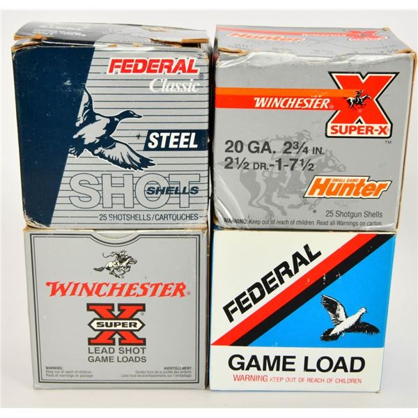94 rds 20 Ga Various Shotshells