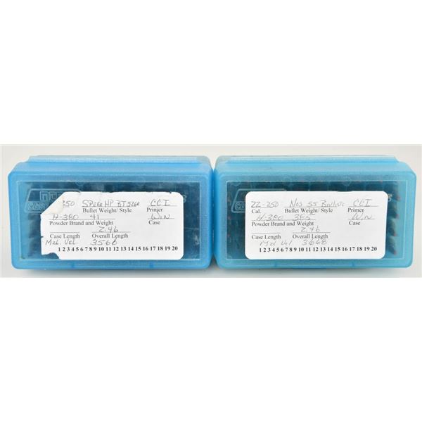 100 Rounds Of Reman .22-250 Ammunition