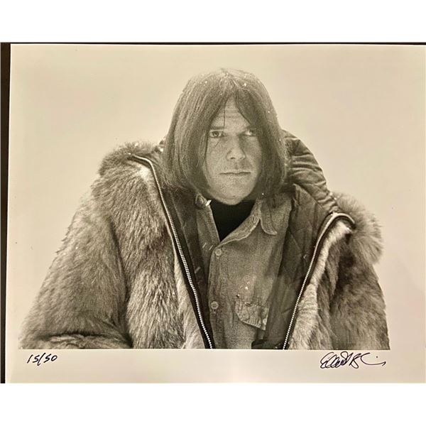 Neil Young (full face) by Elliot Blinder