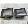 Image 1 : (2) Mitsubishi #GT1655-VTPD Graphic Operation Terminals