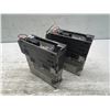 Image 2 : Lot of (2) Mitsubishi #MR-J4-100B-RJ & #MR-J4-100B-RJ Servo Drives