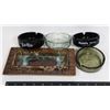 Image 1 : VINTAGE ASHTRAY LOT 3 INCL HANDMADE IN LETHBRIDGE