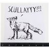 Image 1 : NEW X-FILES THEME DECAL/STICKER A FOX YELLING FOR