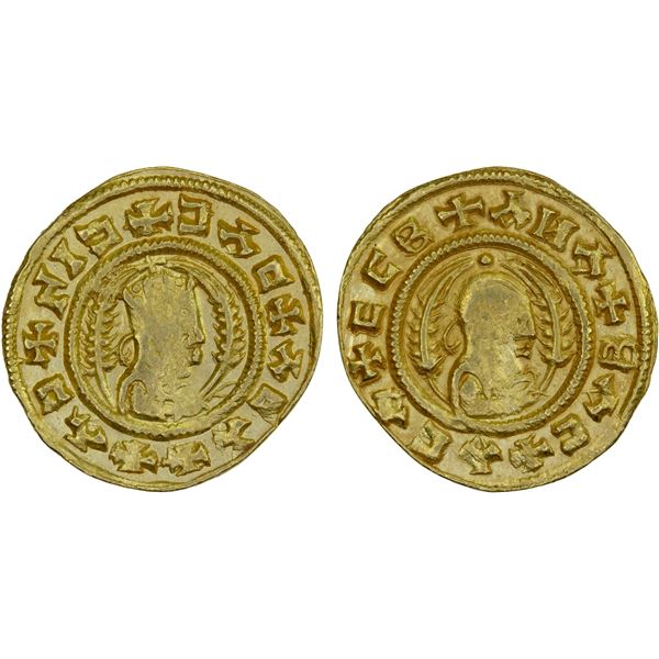 AXUM: Ebana, 5th century, AV unit (1.59g), XF-AU