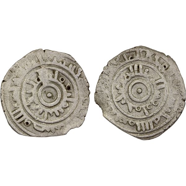 AMIRS OF FÈS (Banu 'Atiyya): Hamama b. al-Mu'izz, 1031-1048, AE dirham (2.08g), Madinat Fès, AH431,