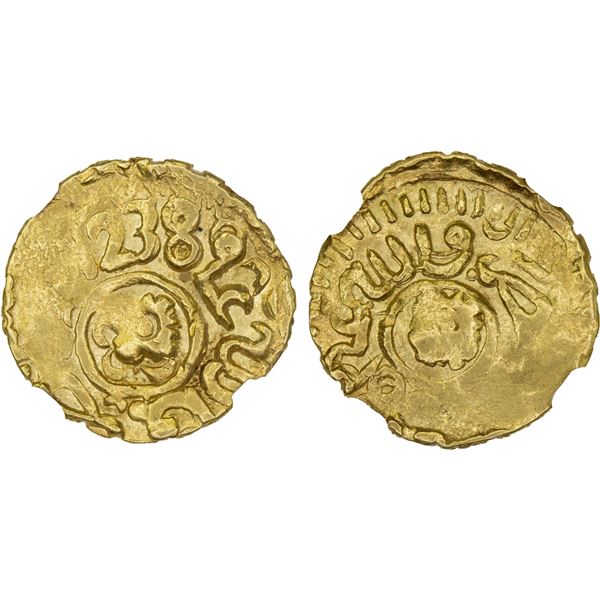 ALAWI SHARIF: Sulayman, 1793-1822, AV bunduqi, Fès, AH1238, NGC MS63