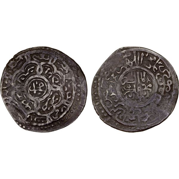 MAR'ASHID: Anonymous, later series, ca. 1391-1392 (AH795/796), AR tamla (6.63g), Astarabad, VF