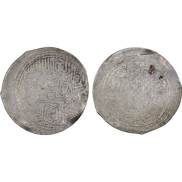 SHAYBANID: Burhan Sayyid, 1551-1557, AR tanka (4.68g), Bukhara, ND, VF
