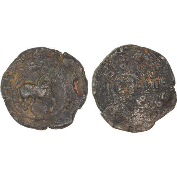 YUTIAN KINGDOM: Anonymous, AE 24 zhu (17.67g), ca. 2nd-3rd century, VG-F