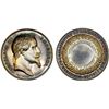 Image 1 : FRANCE: Napoleon III, 1852-1870, AR medal (38.09g), 1866, Choice Proof