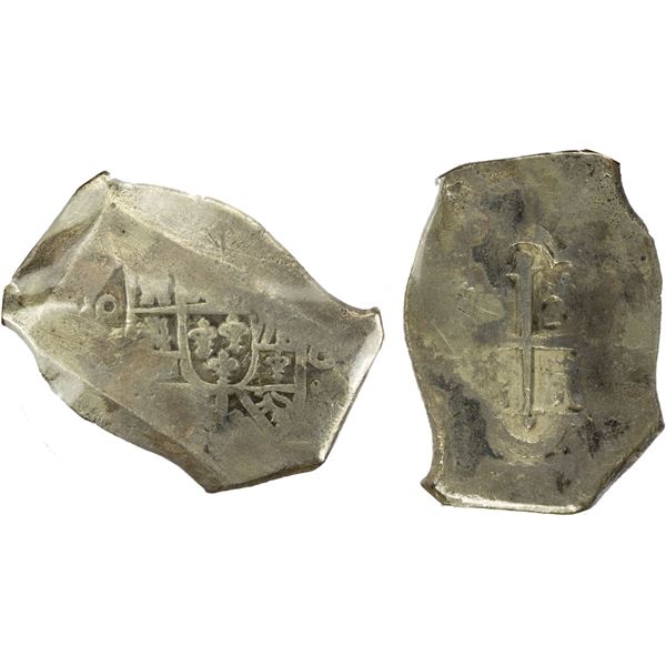 MEXICO: Felipe V, 1700-1746, AR 8 reales (24.49g), DM, VF