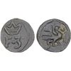 Image 1 : DANISH INDIA: TRANQUEBAR: Frederik III, 1648-1670, lead kas (2.28g), ND, XF