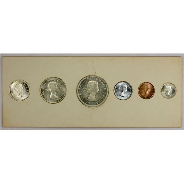 CANADA: Elizabeth II, 1952-2022, uncirculated set, 1953, UNC