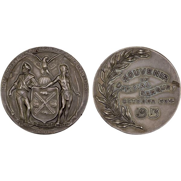 UNITED STATES: AR medal, 1913, XF